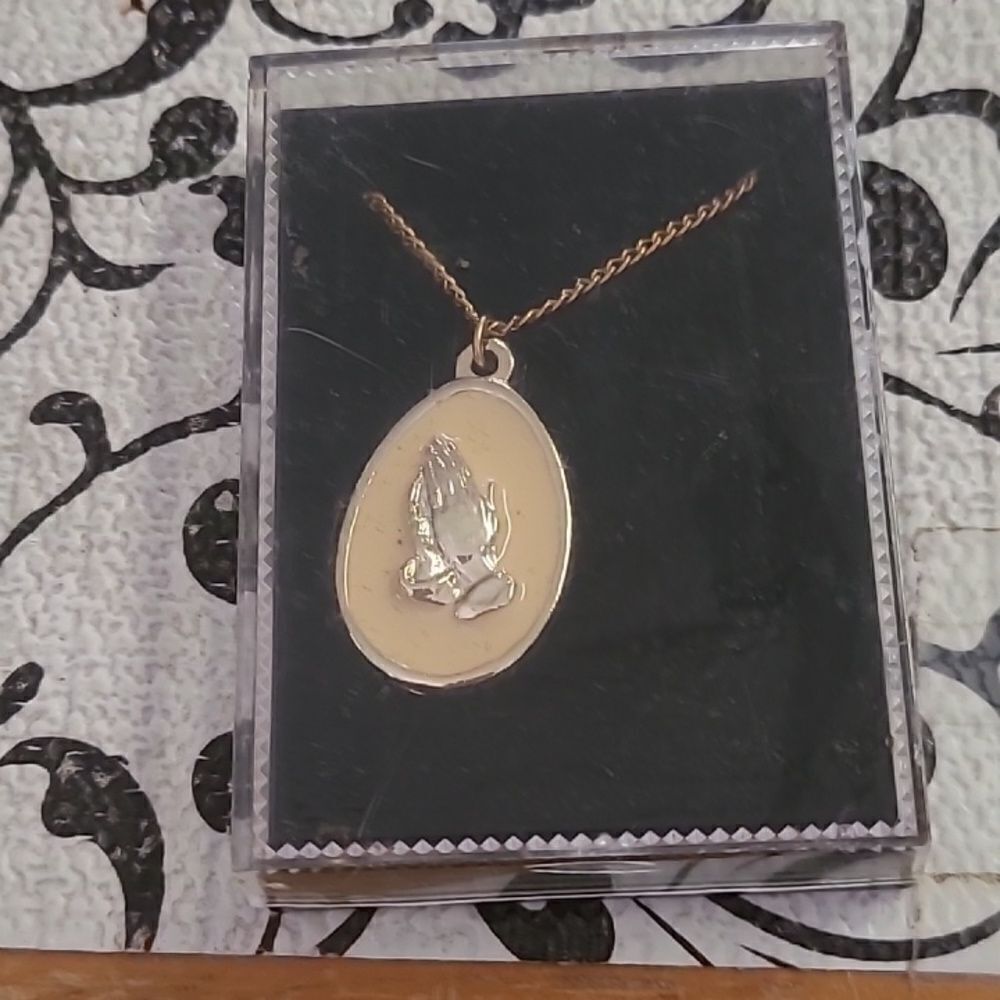 Praying Hands Necklace